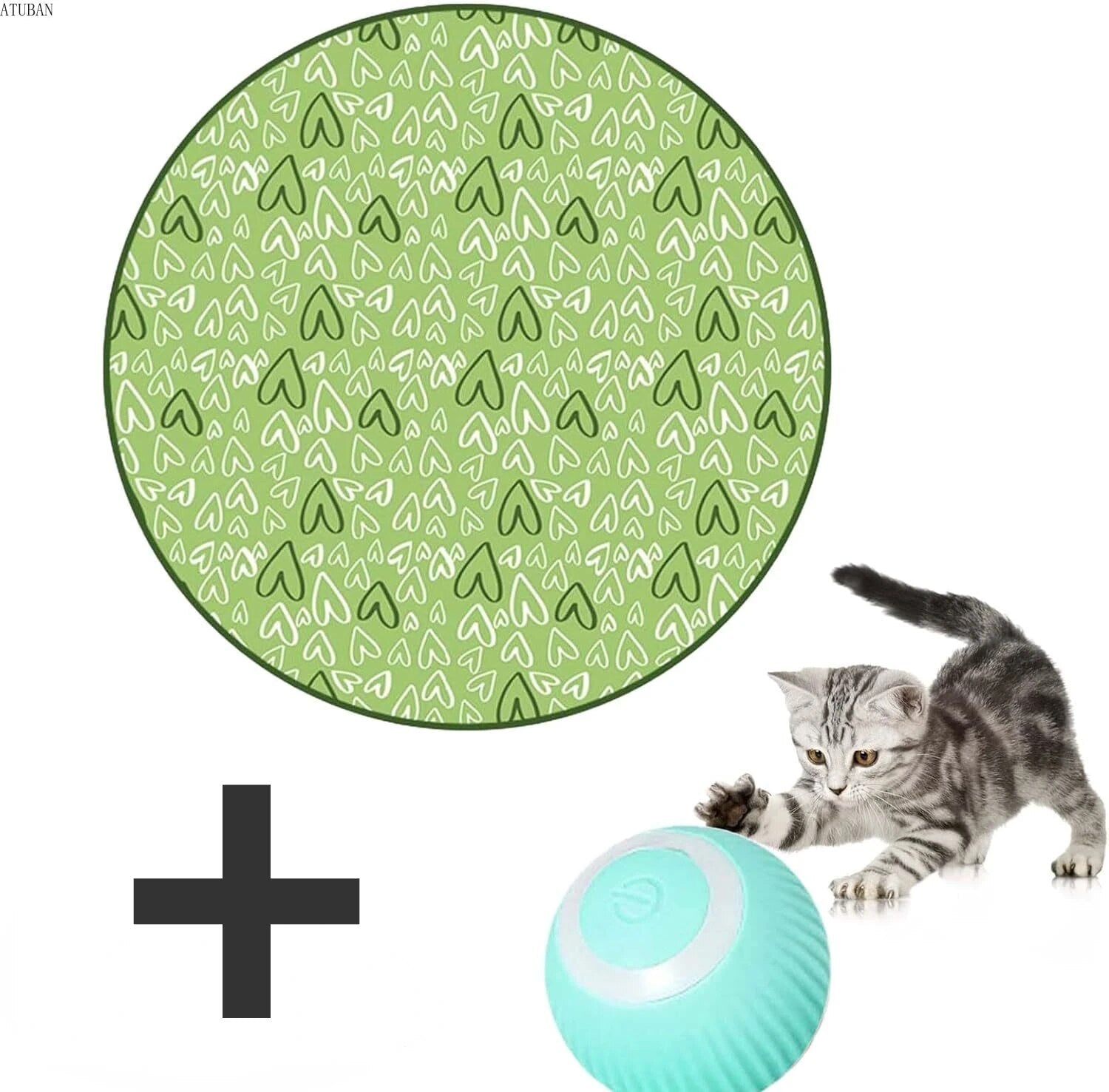 1+1 FREE | KittyBall™ - Electric self-rolling cat toy