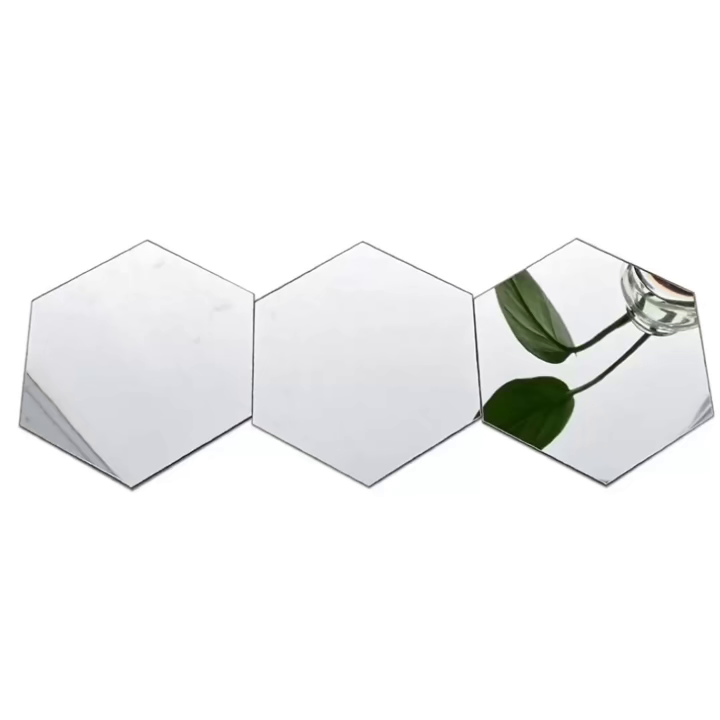 HexaGleam - Modern hexagonal mirror wall tiles [Last day discount]